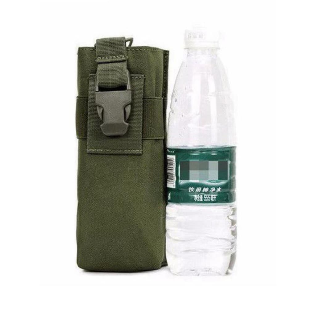 Garrafa de água isolada saco de copo de água 550ml saco de garrafa de água ao ar livre suporte de copo tático esportes s