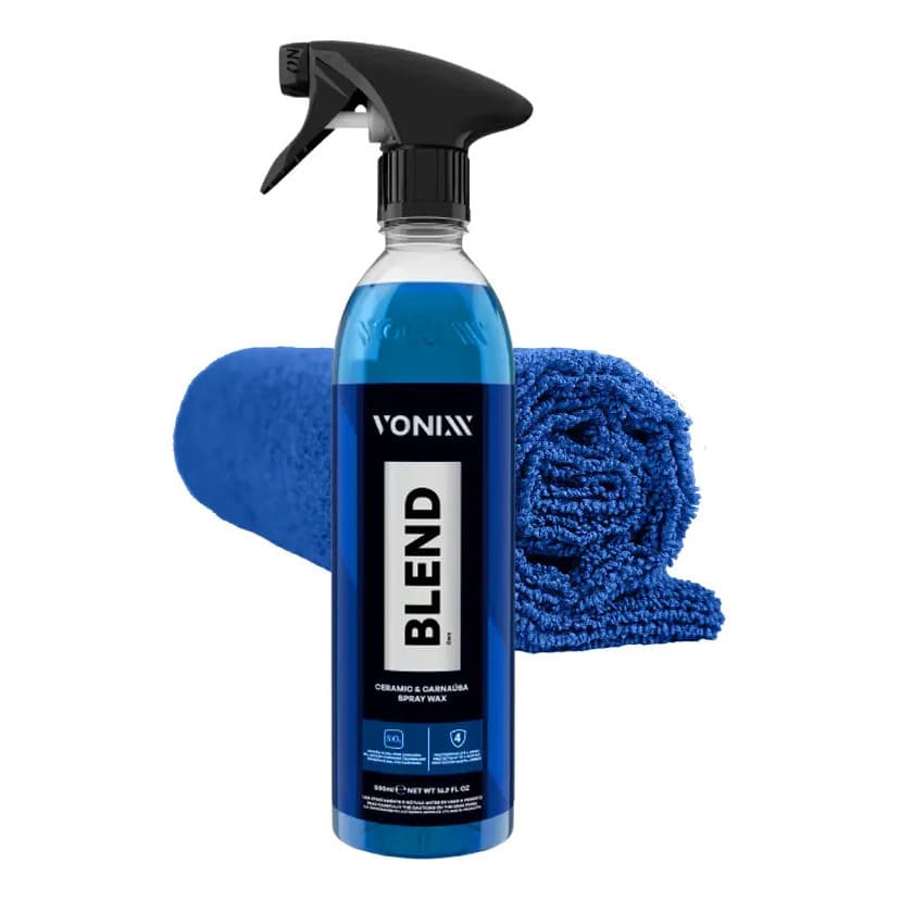 Vonixx Blend 500ml Proteção E Brilho + Flanela Microfibra