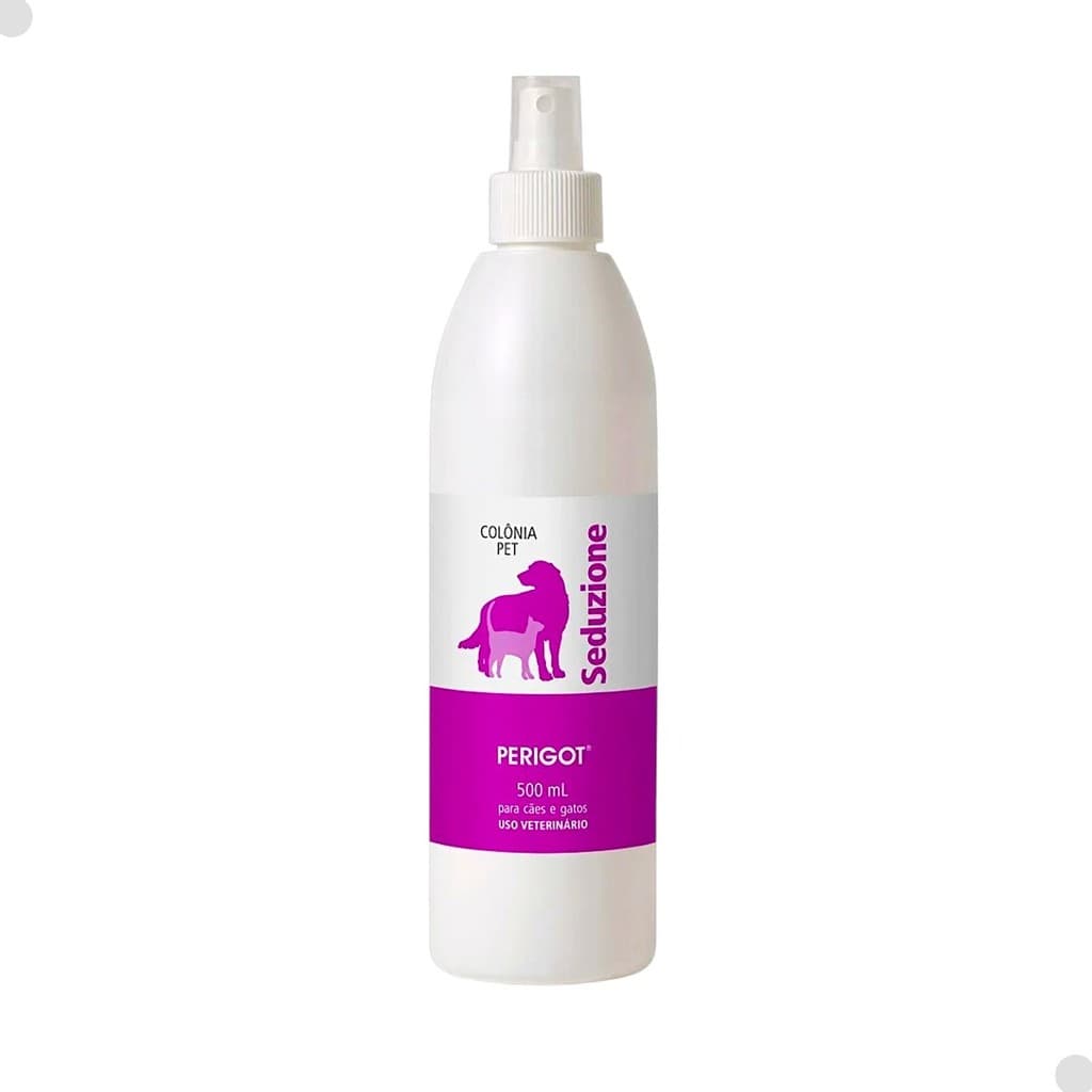 Colônia Pet Seduzione 500ml Alta Fixação Perigot Cães e Gatos
