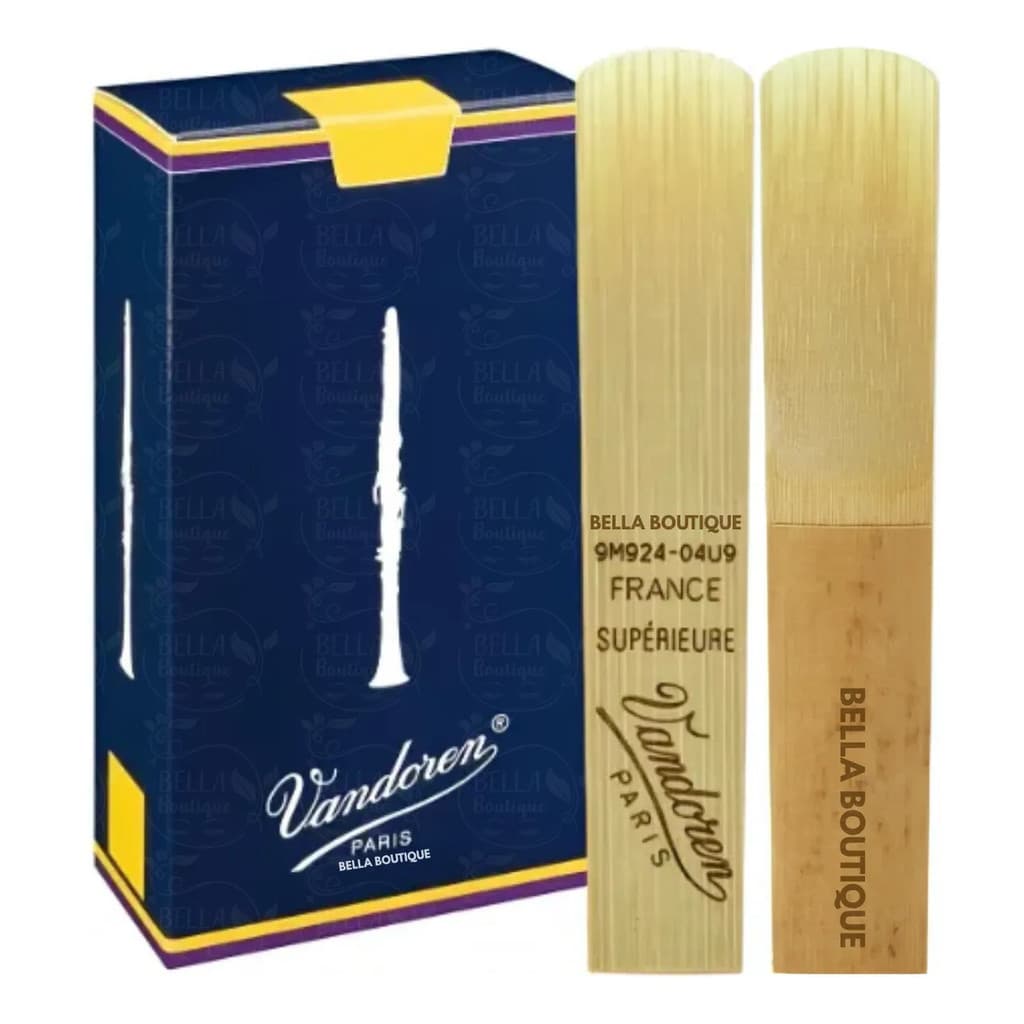 Palheta Clarinete Vandoren Tradicional - 2 Ou 1 Unidades Modelos 1 1,5 2 2,5 3 3,5 4