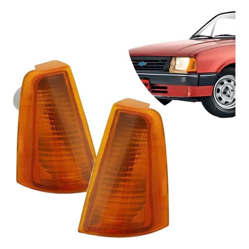 Par Lanterna Dianteira Pisca Gm Chevette 83/93 Mod Cibie Com Embalagem Adicional