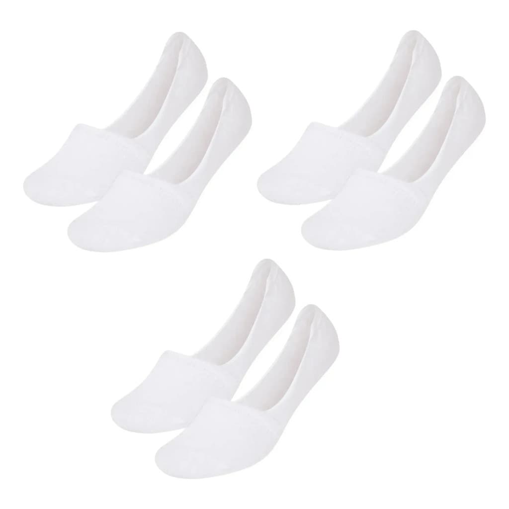 Kit 3 Meias Feminina Sapatilha Super Invisível Selene