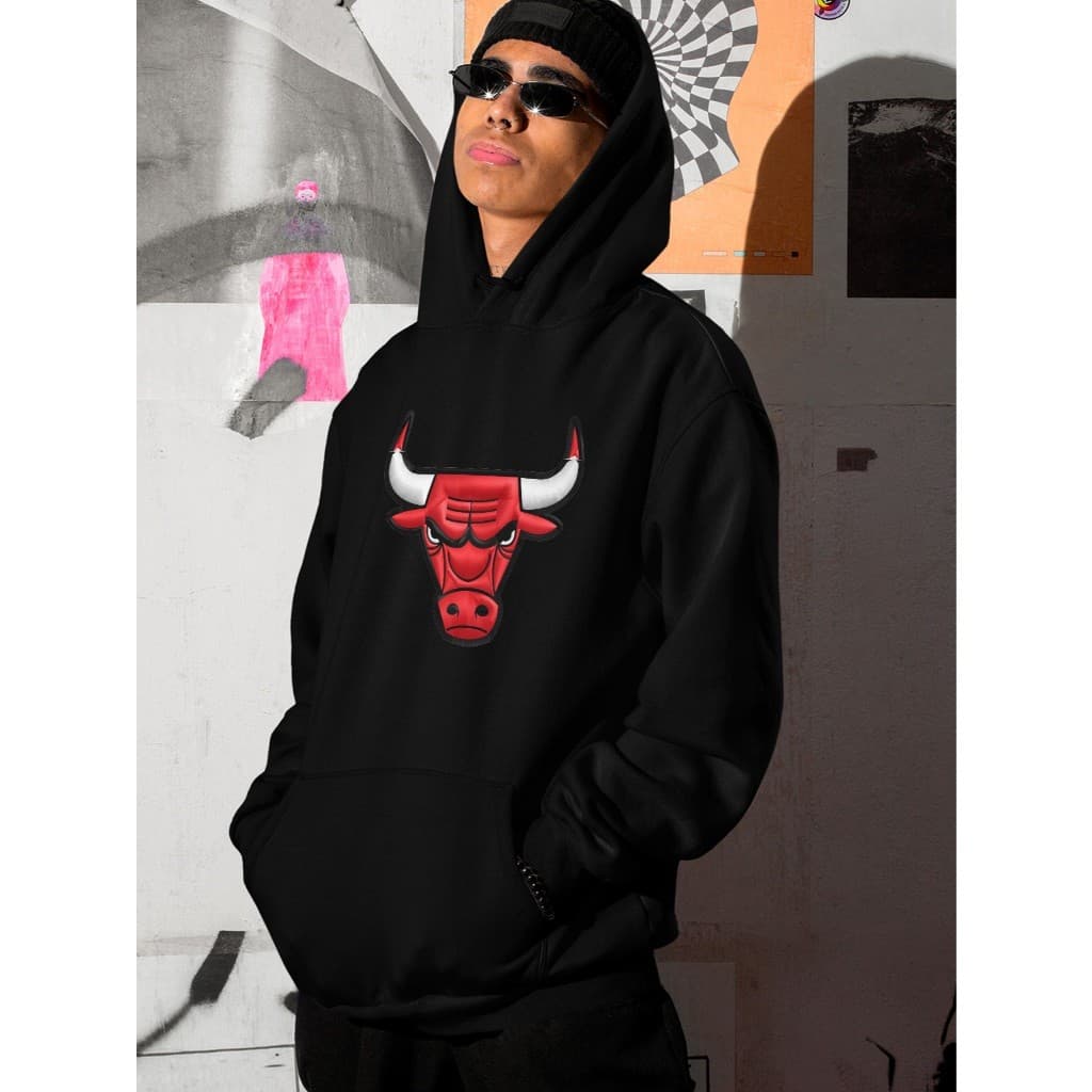 Mletom Oversized Fúria de Chicago Streetwear Unissex ref4223 Dtff