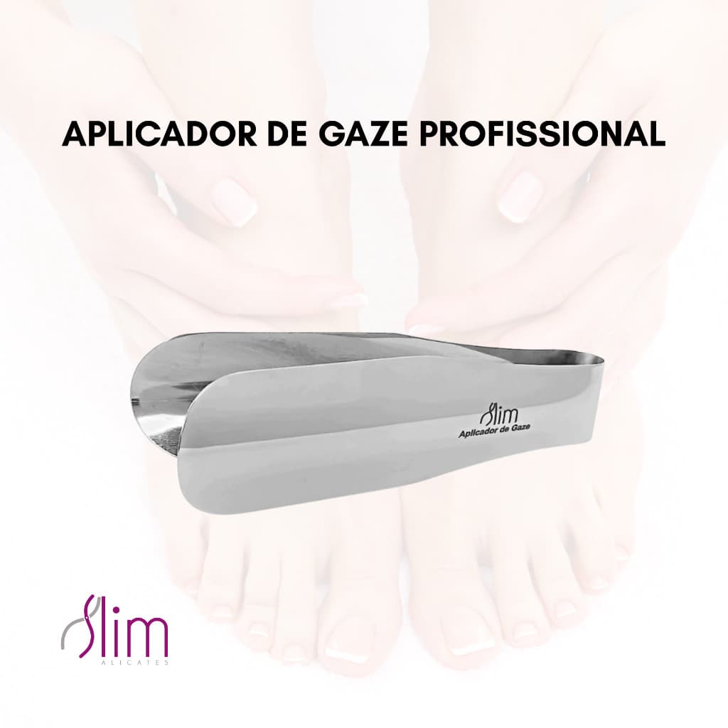 Aplicador de Gaze Profissional - Manicure e Podóloga Praticidade e Segurança - Slim