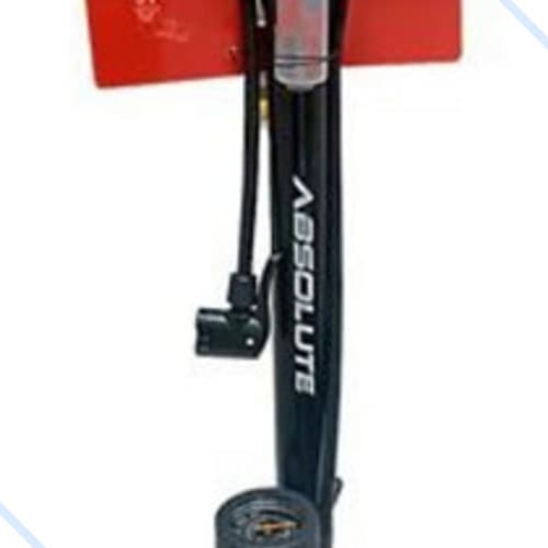Bomba de Ar de Pé Absolute Nero C/ Manômetro 160 PSI Bike Bola