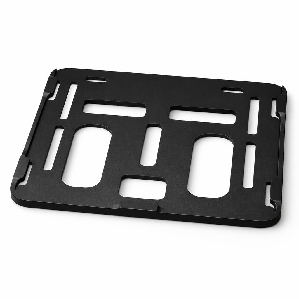 Suporte para Placa de Moto Preto Mercosul