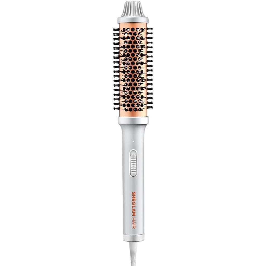 Escova Térmica SHEGLAM Hair It-Curl de 1,5 polegadas para Cabelos, Escova Quente para Volume na Raiz e Cachos Soltos