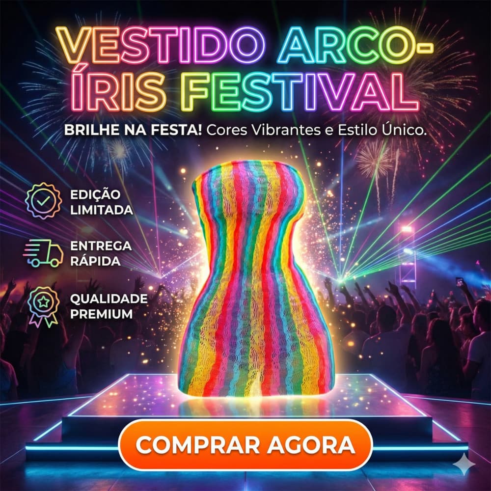Vestido Sem Alça Arrastão Praia Colorido Carnaval Transparen