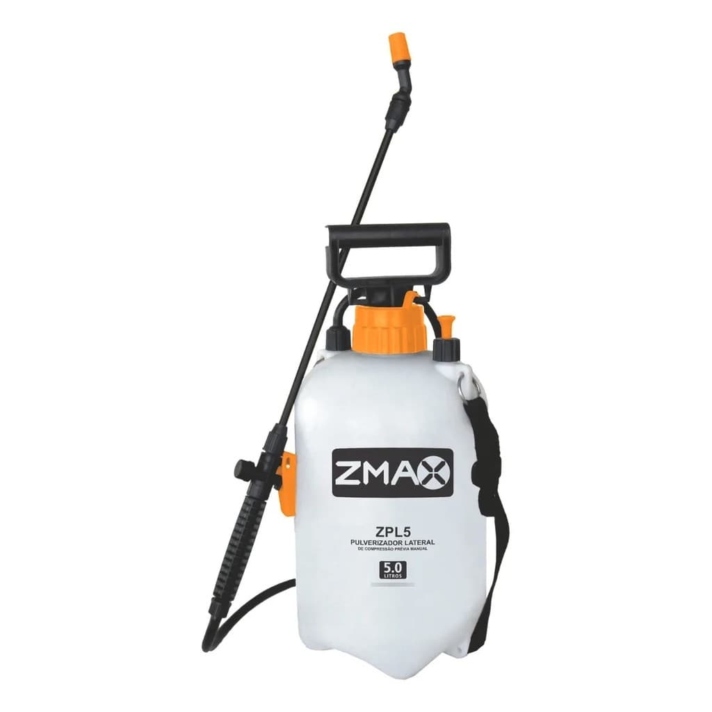 Pulverizador Manual Pressão 5 Litros Para Jardim Jardinagem e Limpeza