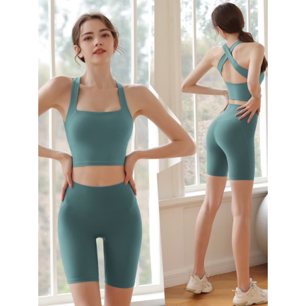 Yoga Wear terno feminino verão novo estilo High-End profissional correndo esportes roupa interior roupas de Fitness espo