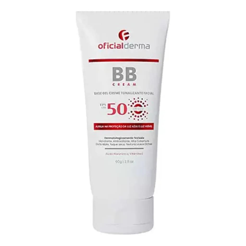 Protetor Solar Com Base Arago Oficial Farma BBCream Fps50 Natural 60g