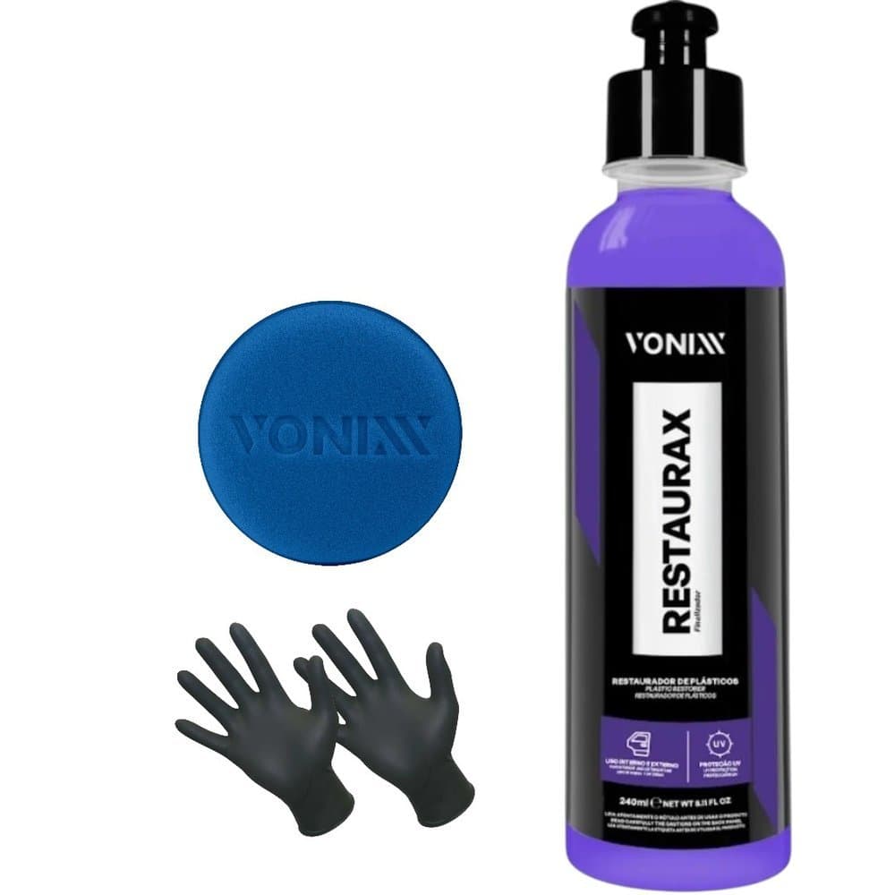 Revitalizador Plásticos Vonixx Restaurador 240ml Sintético Líquido