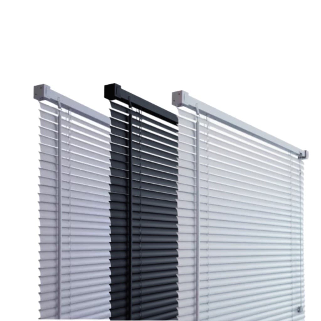 Persiana Horizontal Cortina 100cm ou 120cm largura x 130cm altura PVC Atlas Primafer