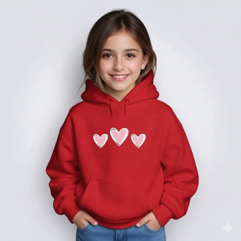Moletom Canguru Infantil Casual Quentinho Algodão Flanelado Com Capuz e Bolso Moletom Criança