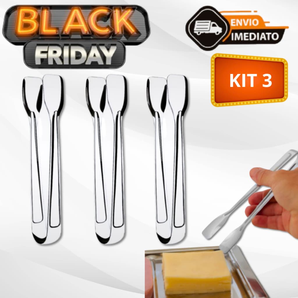 Kit 3 Pegador de Frios em Aço Inox Para Cozinha e Restaurantes Envio Imediato