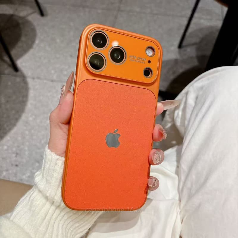 A Luxuosa Capa Protetora Com Textura De Couro É Adequada Para iPhone 17 , 16 , 15 , 14 , 13 , 12 , 11 Pro Max E Outros M