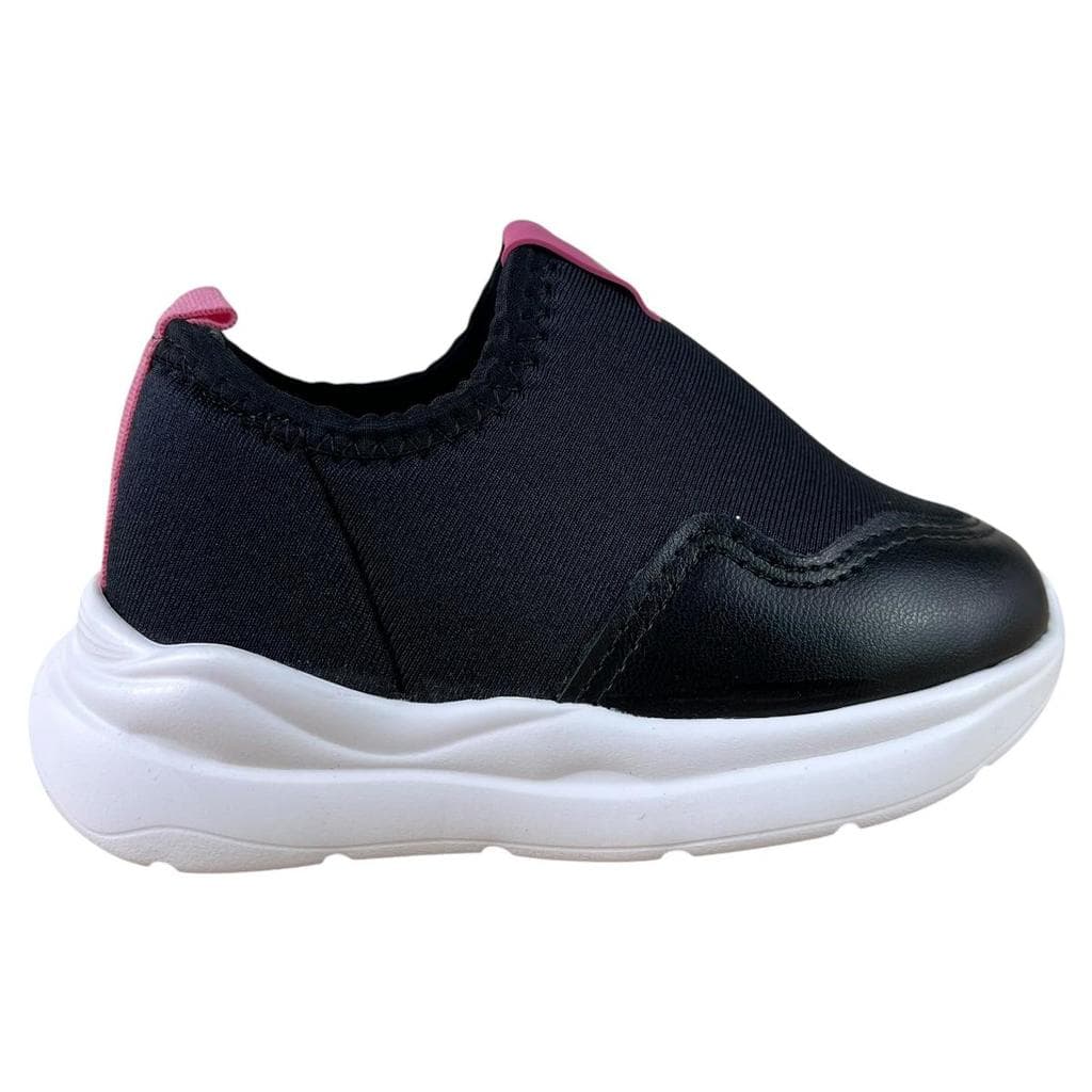 Tênis Molekinha Infantil Menina Casual Napa Calce Fácil Original Conforto