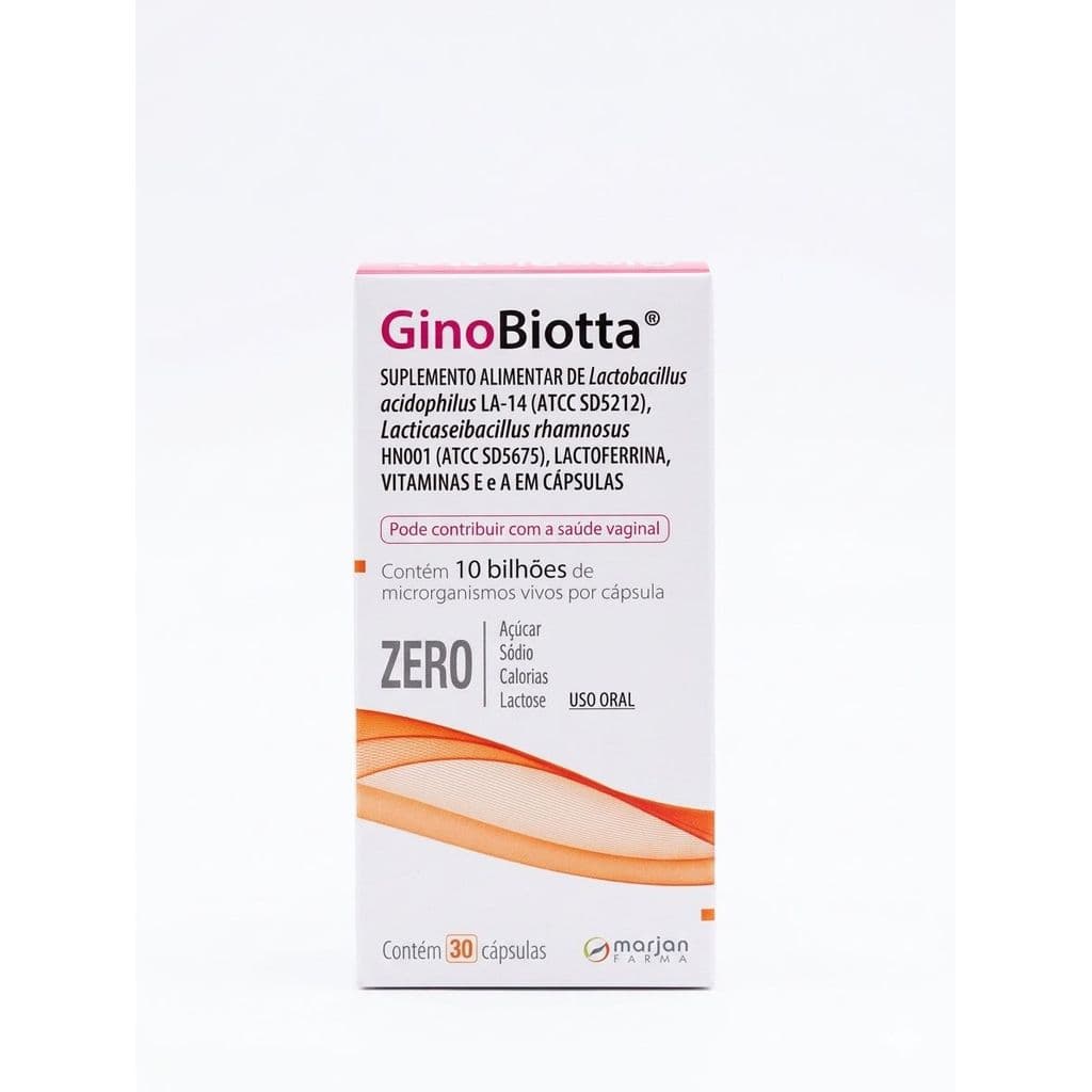 Suplemento Alimentar GinoBiotta 30 Cápsulas