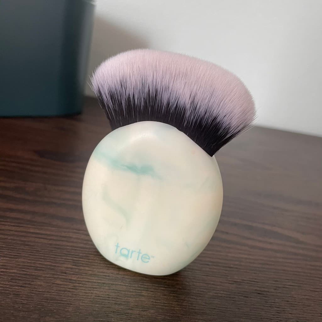 Não é apenas um pincel de maquiagem!Cabo de mármore!Pincel de base Pincel de contorno Pincel de Blush Pincel de pó prens