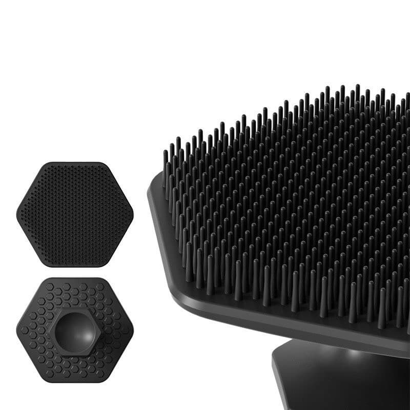 Kit 2 Escova De Limpeza Facial Esfoliante De Silicone Miniatura Face Profunda Da Para Homens E Mulheres