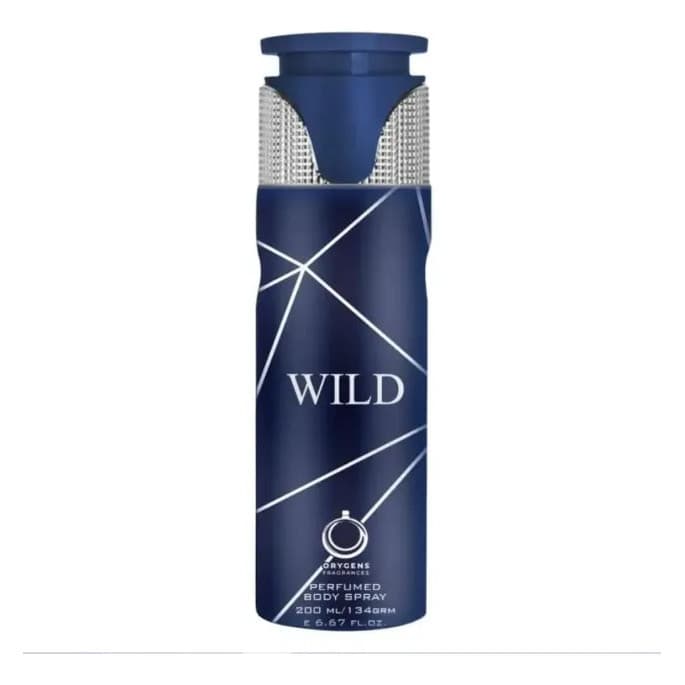 Body Splash Spray Orygens Wild 200ml Mas