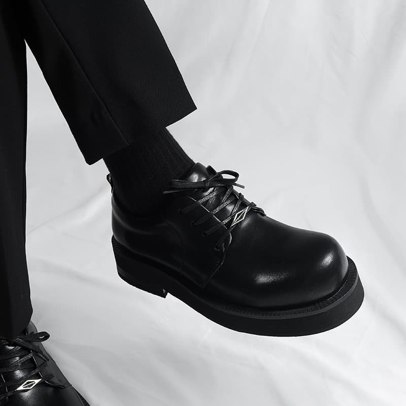 Sapatos de couro masculino estilo britânico Casual High-End Derby sapatos masculinos primavera novo estilo versão corean
