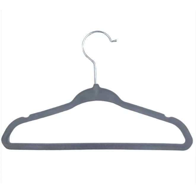 Cabide de Veludo Infantil 30cm 10 Unidades