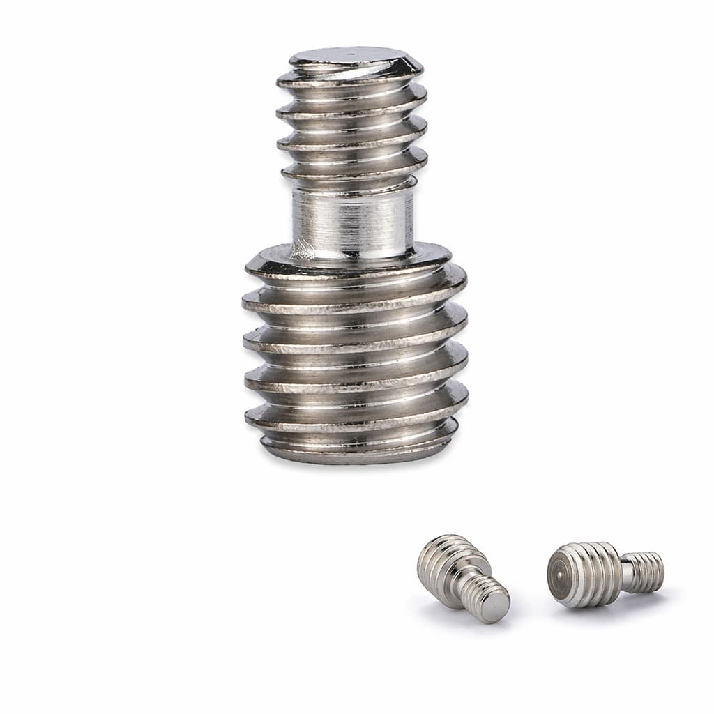 Parafuso Pino Adaptador 1/4 3/8 Suporte Tripé Câmera Flash