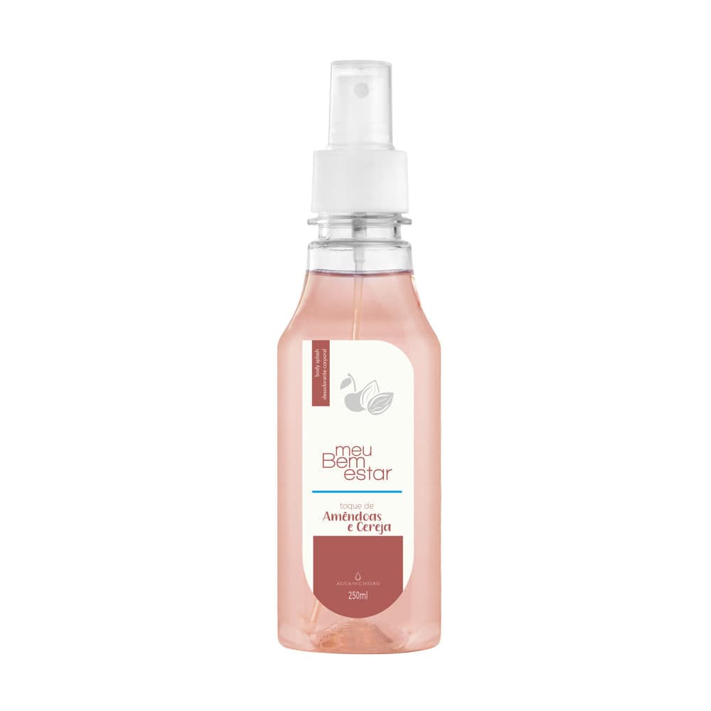 Body Splash Meu Bem Estar Toque de Amêndoas e Cereja - 250ml
