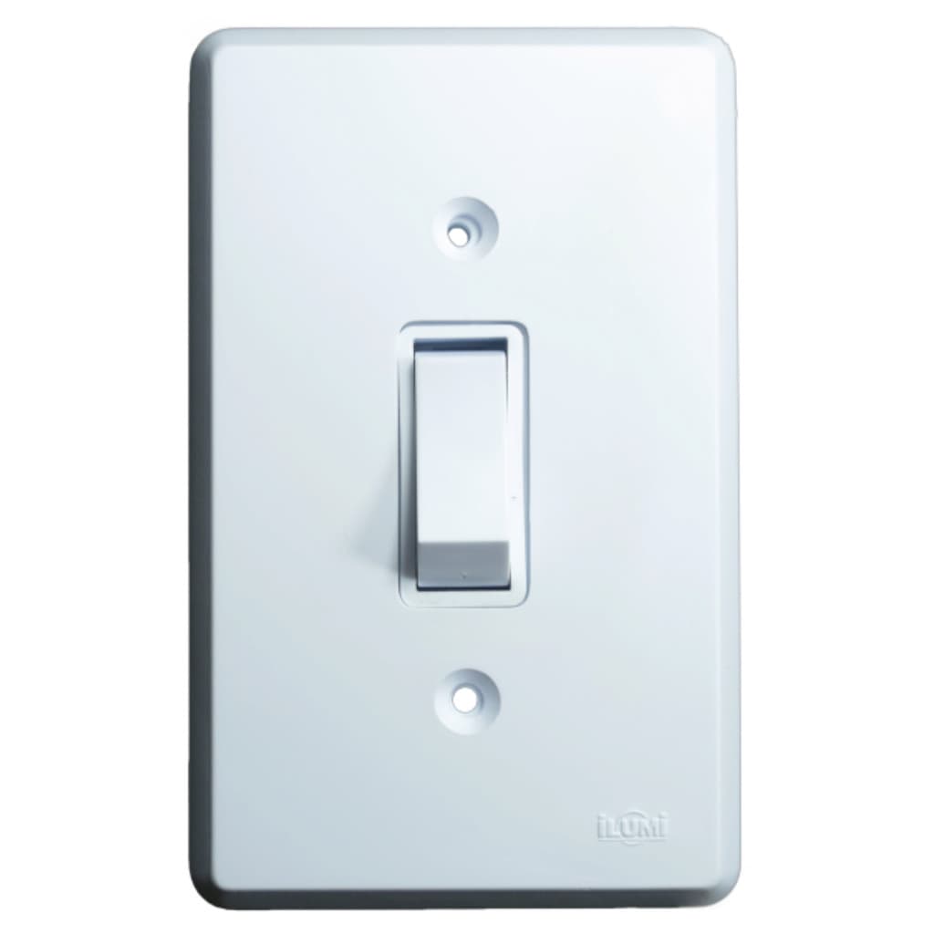 Interruptor 1 Tecla Simples Branco Ilumi Stylus 4x2