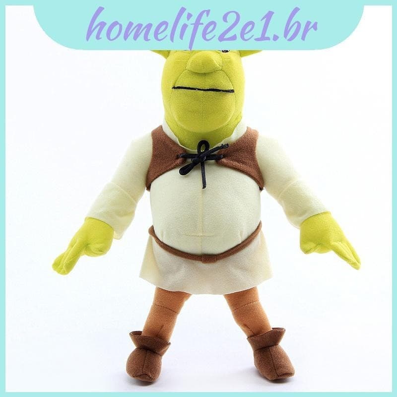 Enorme Shrek Boneca De Pelúcia Brinquedo Ogro 40cm Travesseiro Macio E Aconchegante Presente Para Crianças