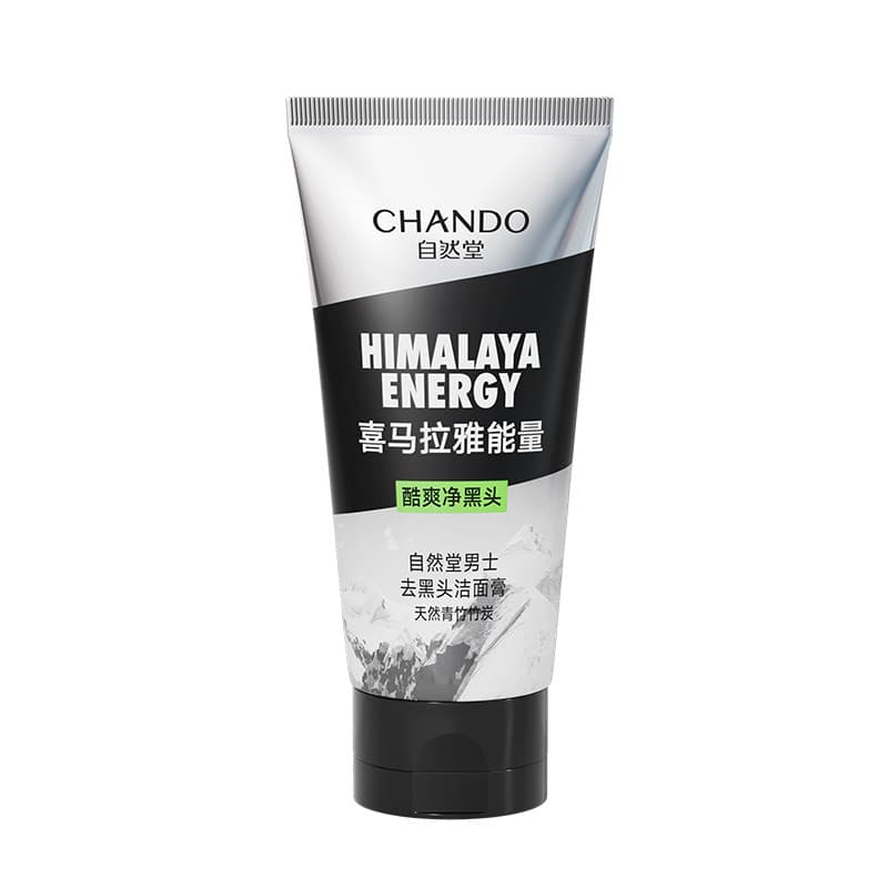 Creme de limpeza para remoção de cravos masculinos, salão natural, 120g, bambu verde natural, carvão de bambu, limpeza f