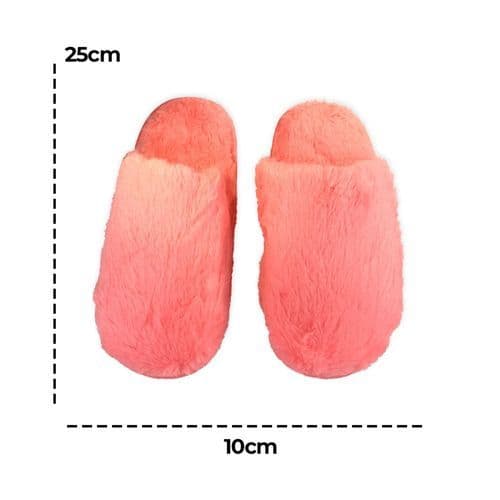 Pantufa Feminina Felpuda Rosa Confortavel Macia Quentinha Tam 38 39
