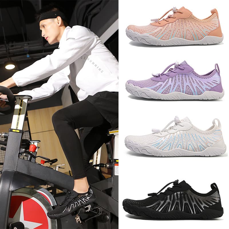 Novo dinâmico bicicleta ciclismo sapatos masculinos Indoor sapatos especiais ginásio treinamento abrangente agachamento