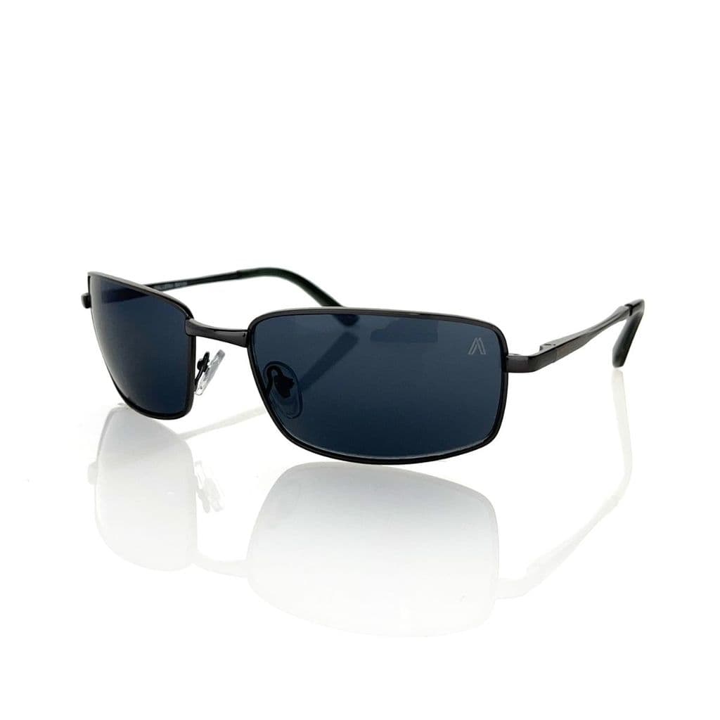 OCULOS DE SOL MASCULINO - AMORATTI - B5124 - CHUMBO/L. CINZA