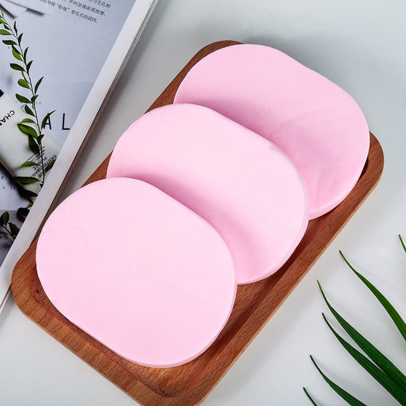 Esponja de limpeza facial, esponja de limpeza, removedor de maquiagem, limpeza facial, espessada, algodão delicado, salã