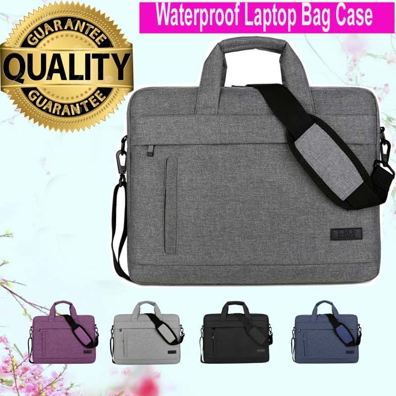 Bolsa Para Laptop À Prova D'água De Ombro Computador Tablet De 13 Polegadas E 15