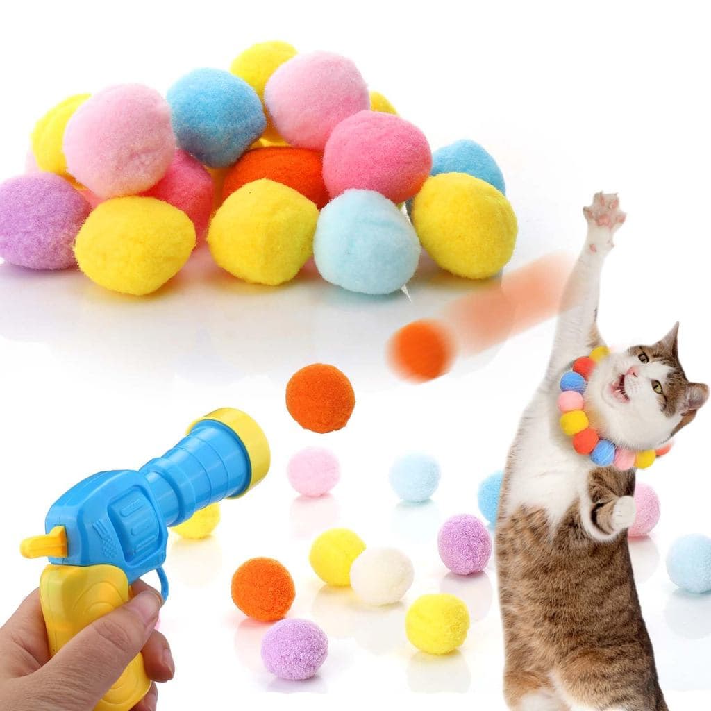 Gato auto-feliz tédio alívio brinquedo de pelúcia bola brinquedo interativo transmissor provocando gato mudo bola saltit