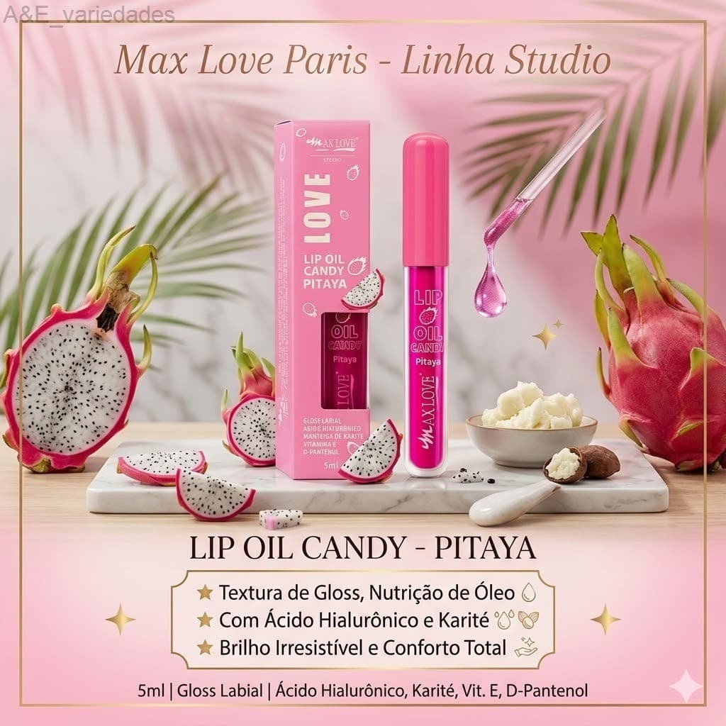 Lip Oil Candy Pitaya - Max LoveVLHO