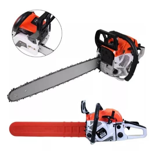 Motoserra Profissional 78cc Muito Potente Sabre 22 Polegadas
