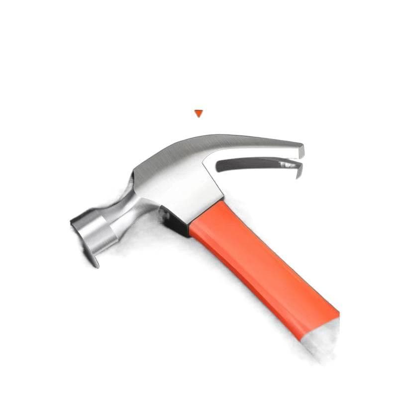 Martelo de garra com cabo de fibra de aço de alto carbono Ferramenta multifuncional Martelo de ferro Martelo de mão Mart