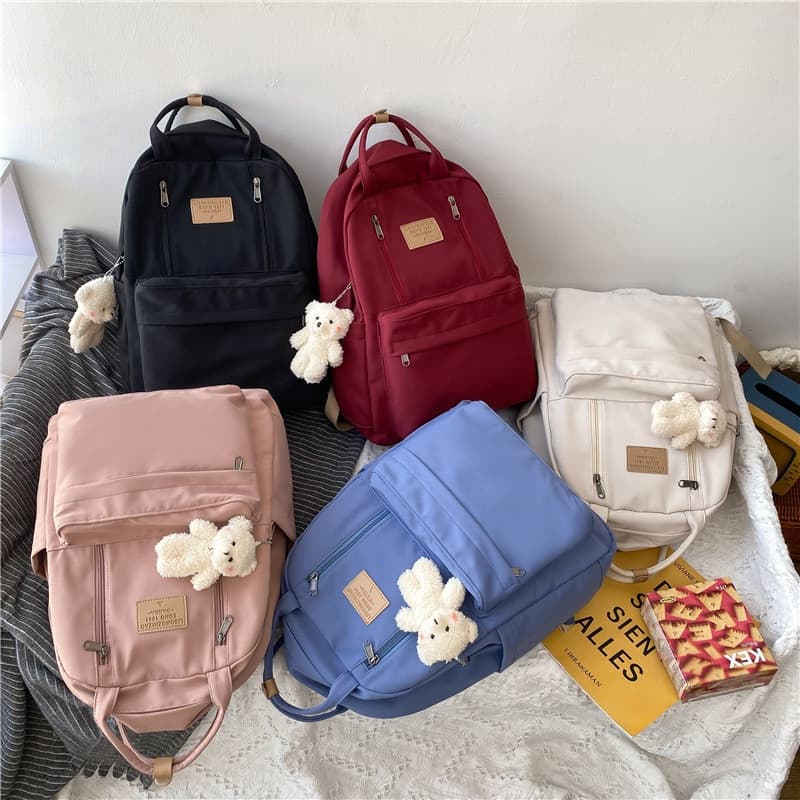 Mochila Escolar Japonesa Coreana Para Meninos E Meninas Laptop De Grande Capacidade 15.6 Polegadas UJDO