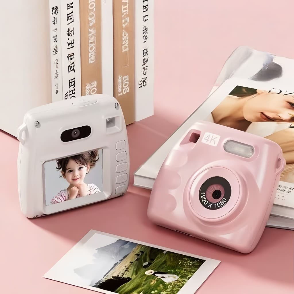 Mini Câmera Digital Infantil HD Fotos e Vídeos Colorida - Divertida e Fácil de Usar