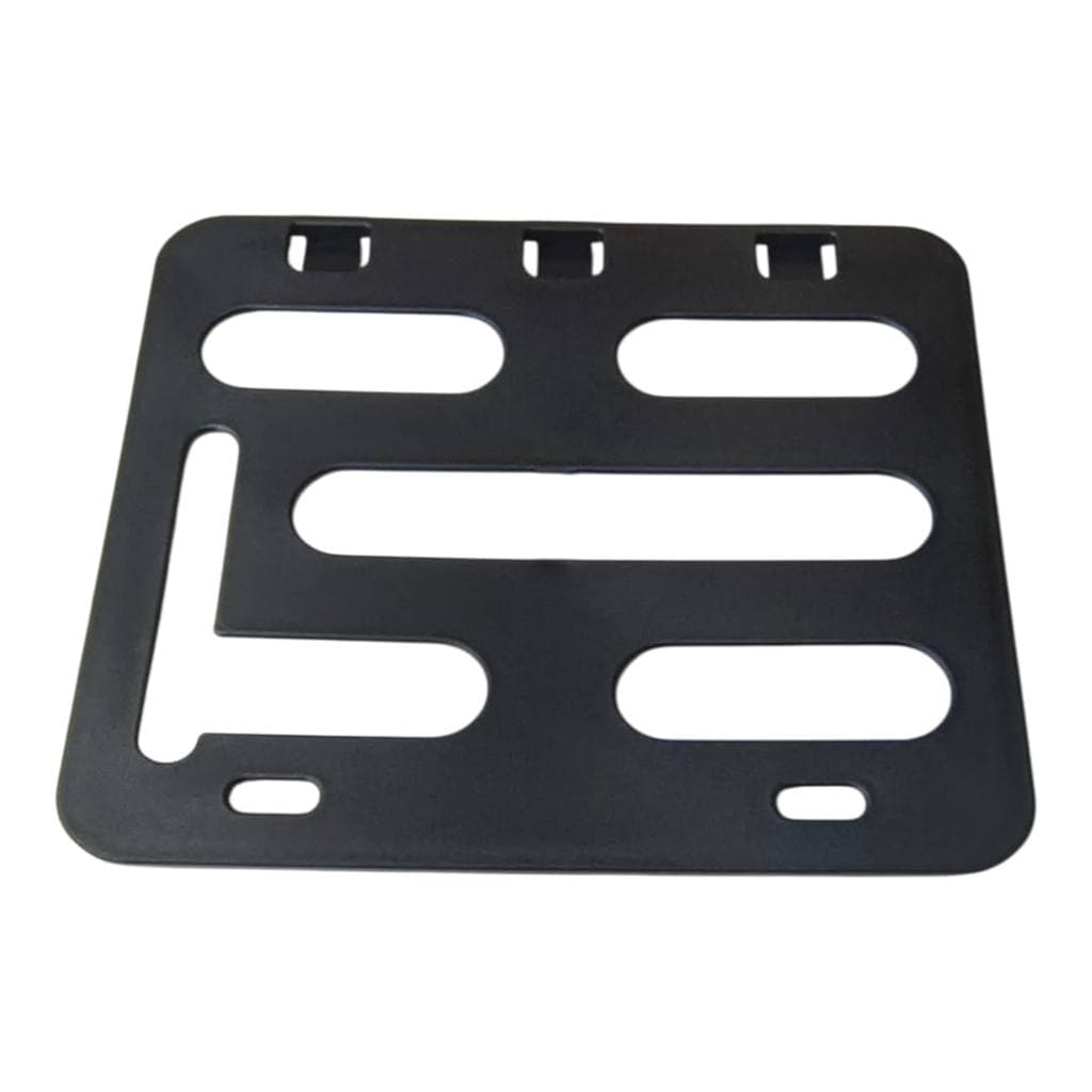 Suporte De Placa Merco-sul Preto Moto Resistente Platico Unversal Premium