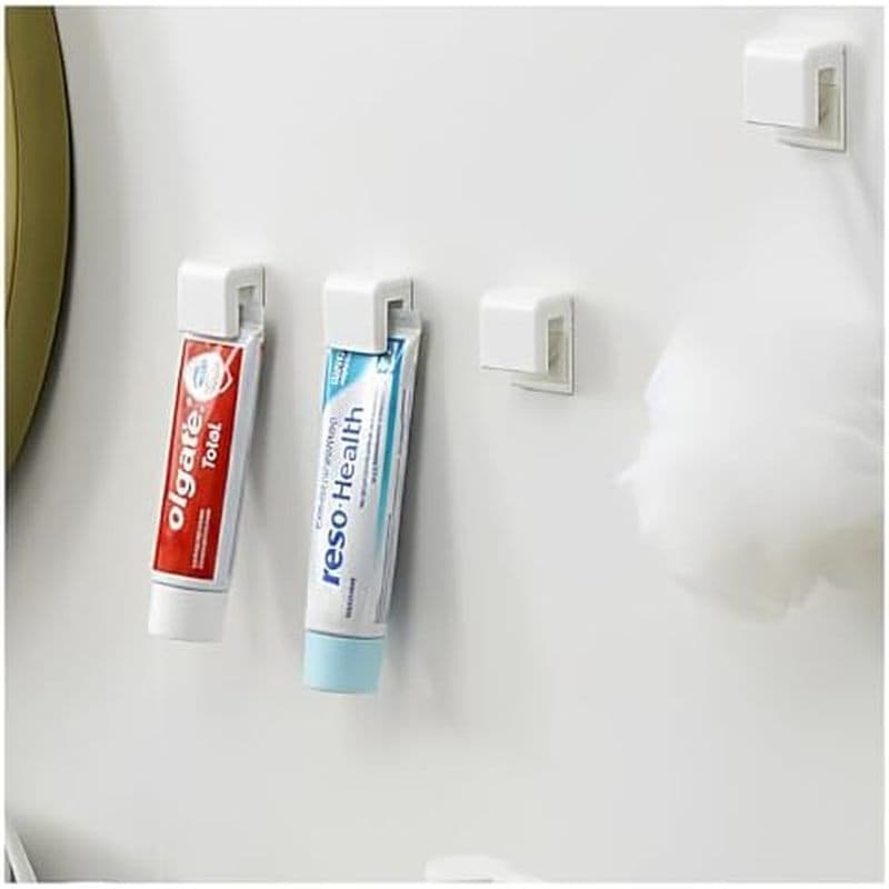 Suporte Para Pasta De Dente Montado Na Parede Por JM.JEEMI , Cabide Tubos De Creme Facial , Pinça Organizadora De Com 3