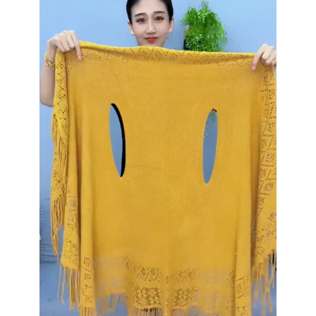 Variedade xale primavera verão longo cor sólida multifuncional estilo ocidental imitação de caxemira cachecol quente len