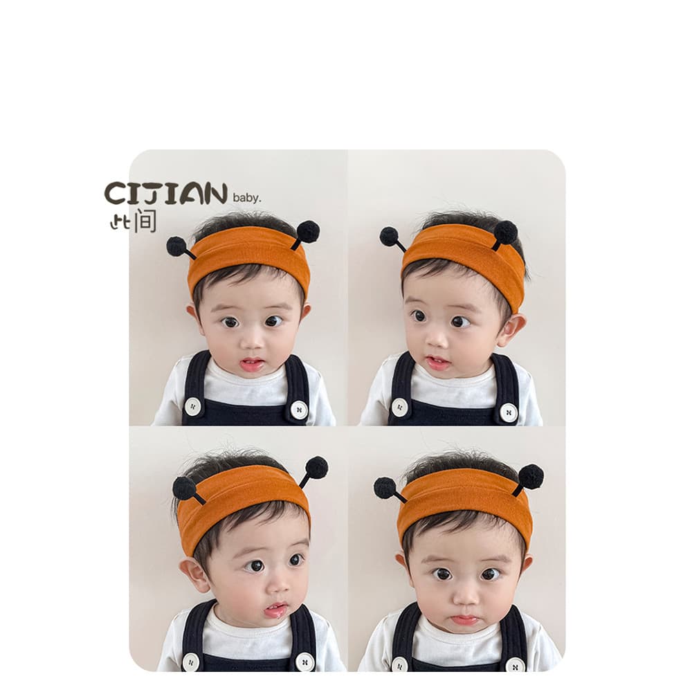 Acessórios para cabelo de bebê estilo primavera outono cocar de bebê