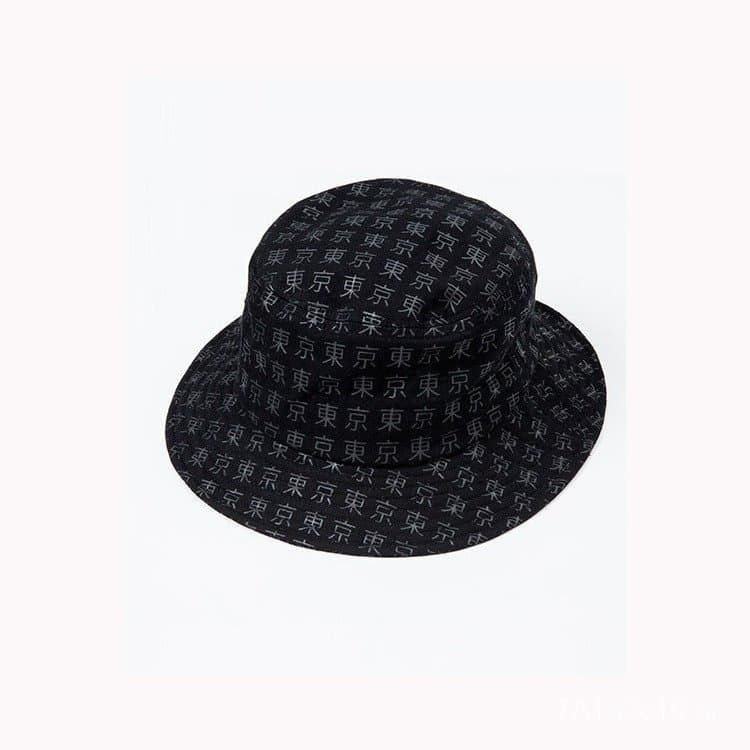 Novo chapéu de pescador casual em espuma 3D, estilo Harajuku escuro, estilo japonês, para casais.