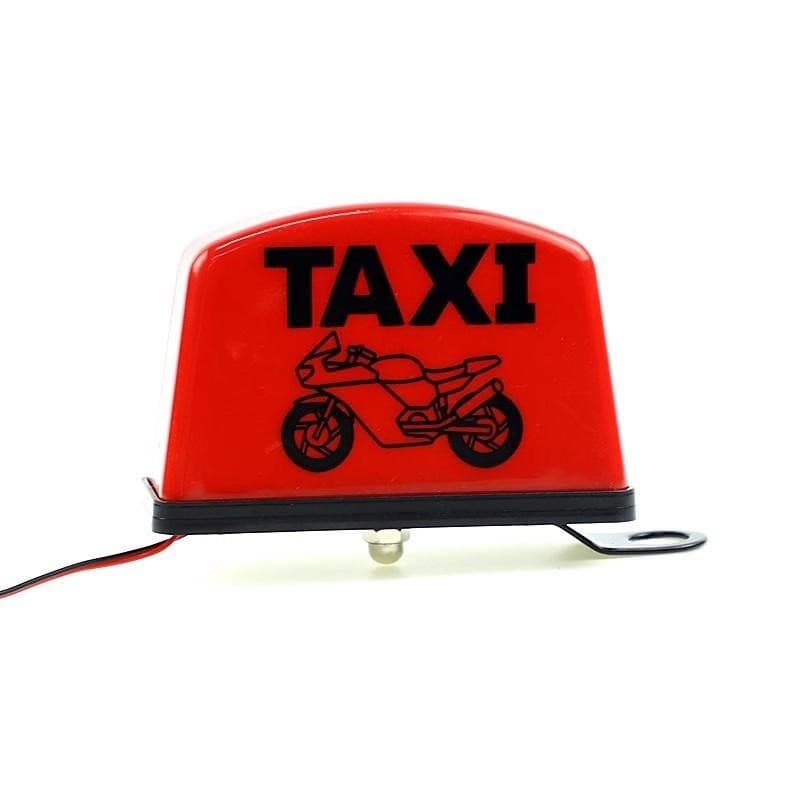 Adequado para Yamaha XMAX300 luz de táxi NMAX155USB carregamento luz decorativa da motocicleta luz de advertência única