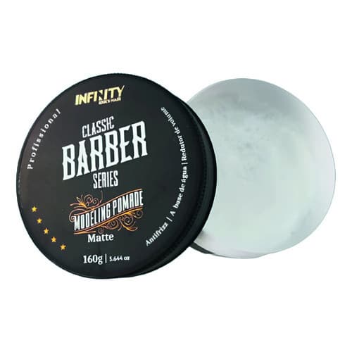 Pomada Para Cabelo Modeladora Cera Infinity 160g Look'shair Pomada Diversas 1 Unidade